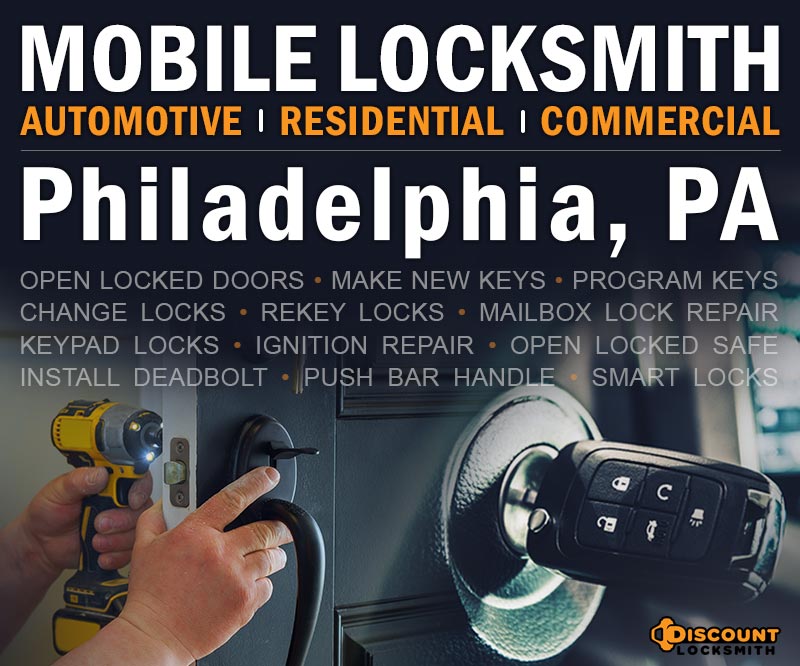 Mobile Discount Locksmith in Philadelphia 